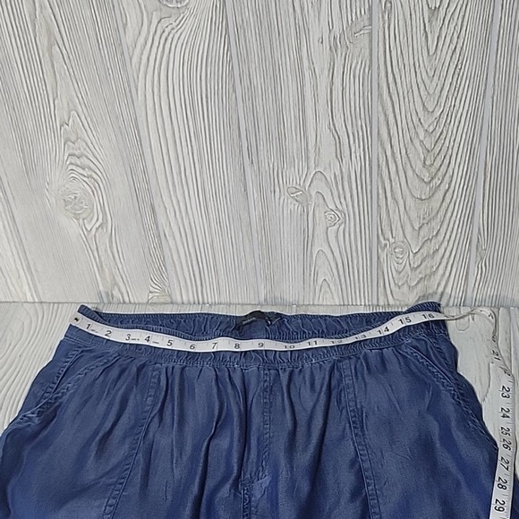 Prana Aberdeen Antique Blue Chambray Jogger Pants, Women's Size XL, NWOT - Picture 9 of 12